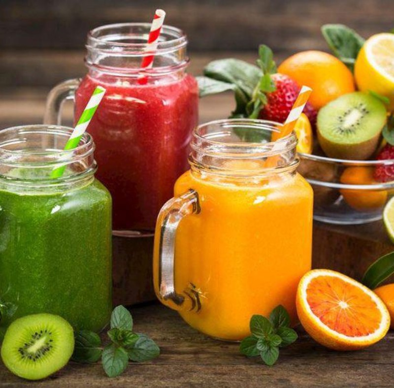 Freshly squeezed juices